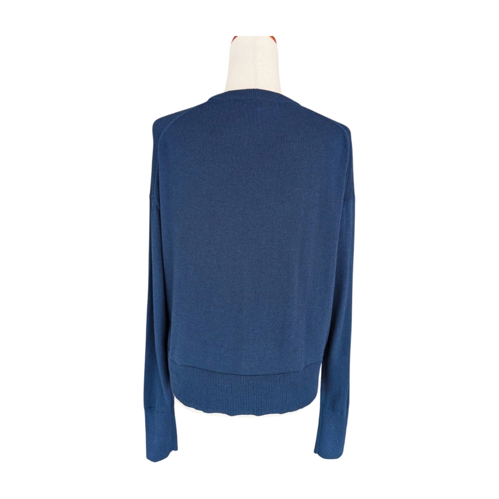 Alex Mill Navy Crew Neck Sweater - Picture 6 of 9
